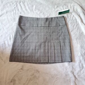 United Colors of Benetton Plaid Skirt Size Medium NWT